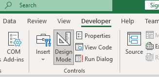 Design mode
