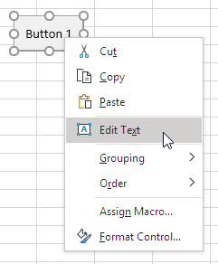 Edit button text